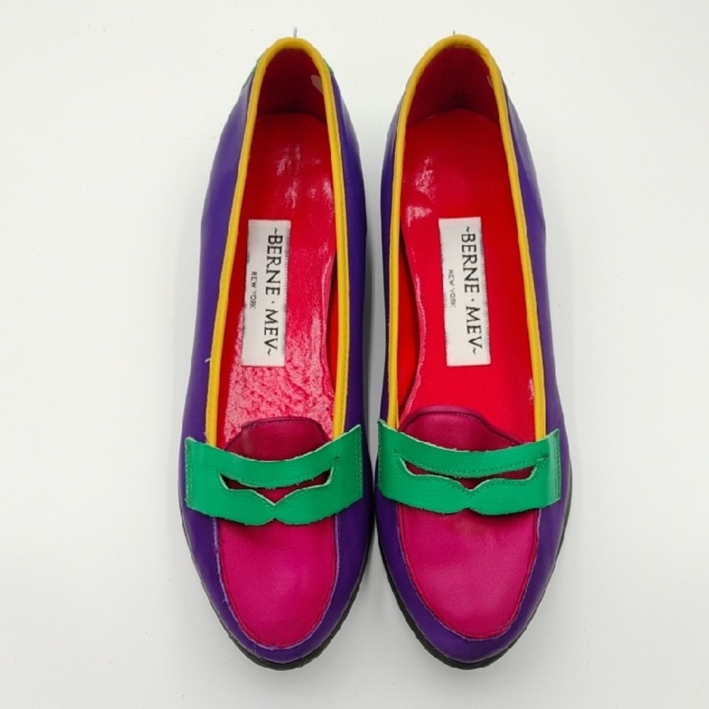 Vintage Bernie Mev. Colorful Shoes